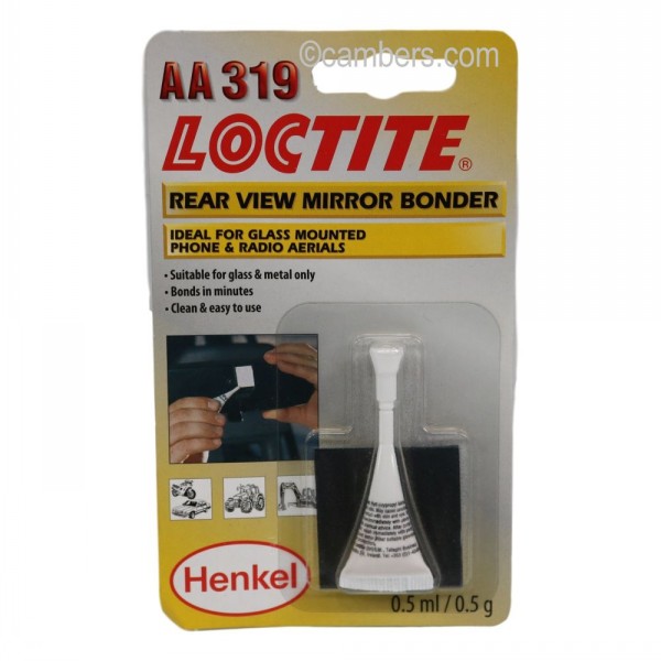 Loctite Rear View Mirror Bonder 0.5ml Cambers Country Store